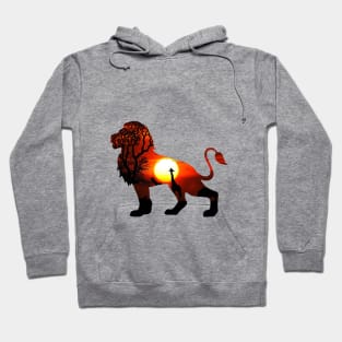 lion savannah Hoodie